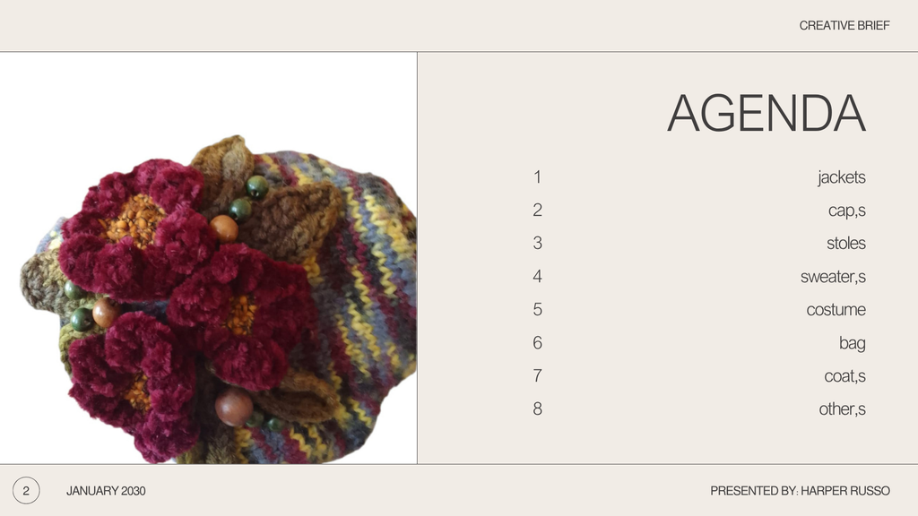 Sweter z kaszmiru z filcowanymi kwiatami